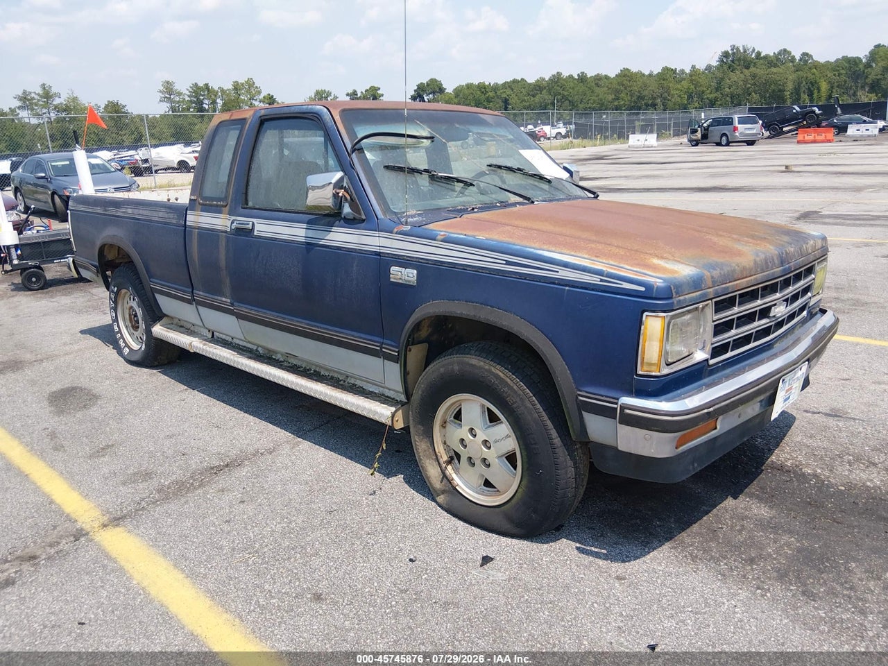 1GCDT19R1J8****** 1988 CHEVROLET S TRUCK S10