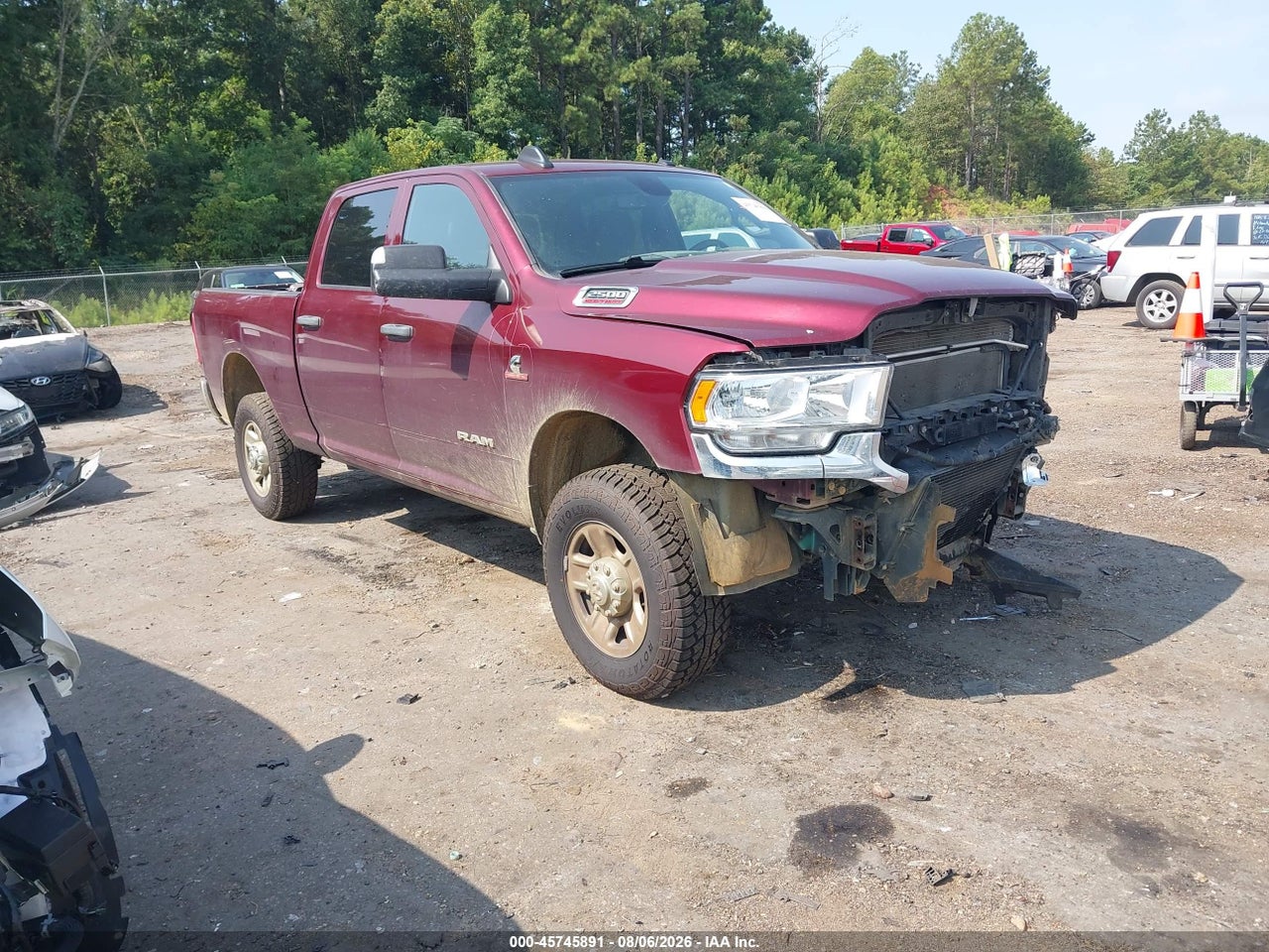 3C6UR5CL8NG****** · 2022 RAM 2500 TRADESMAN  4X4 6'4 BOX