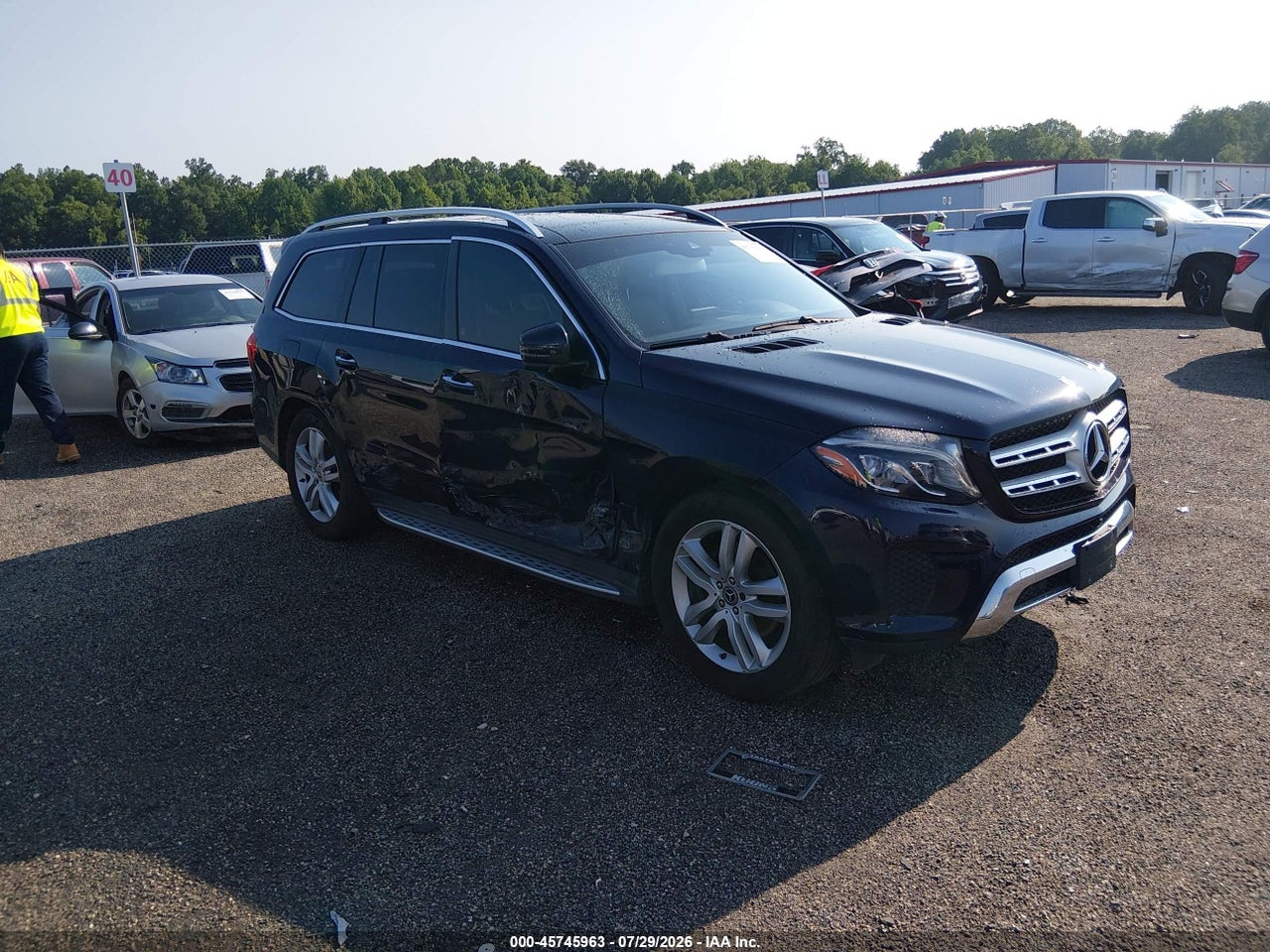 4JGDF6EE5HA****** · 2017 MERCEDES-BENZ GLS 450 4MATIC