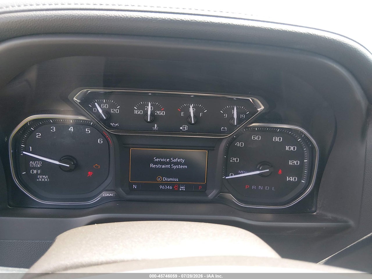 3GTU9DED6KG****** · 2019 GMC SIERRA 1500 SLT · 7/11
