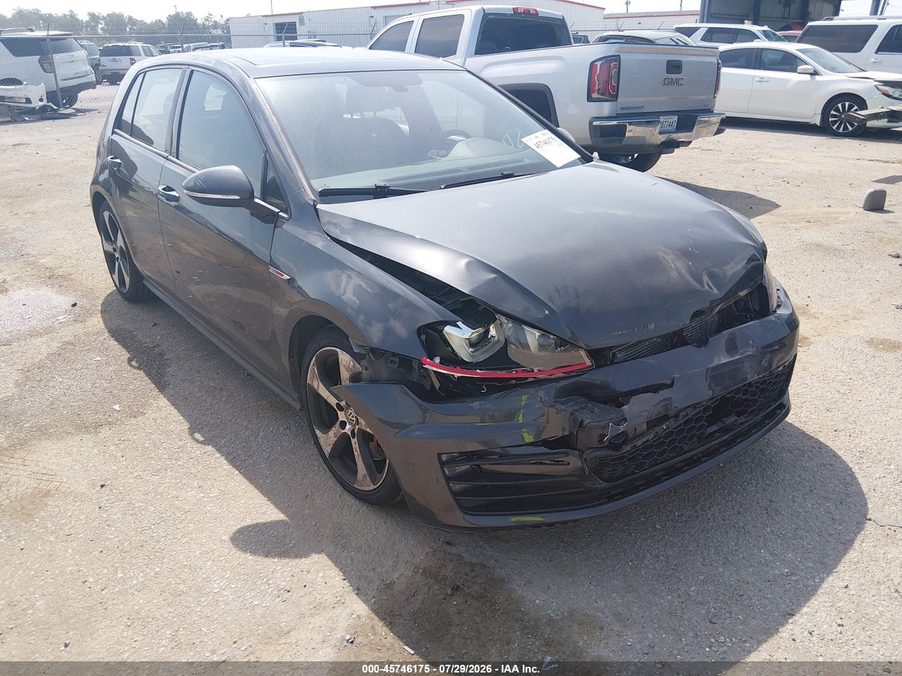 3VW447AU0HM****** 2017 VOLKSWAGEN GOLF GTI AUTOBAHN 4-DOOR/S 4-DOOR/SE 4-DOOR/SPORT 4-DOOR