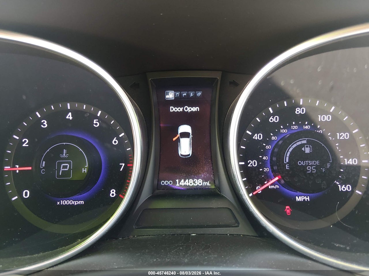5XYZU3LA9EG****** · 2014 HYUNDAI SANTA FE SPORT 2.0L TURBO · 7/11