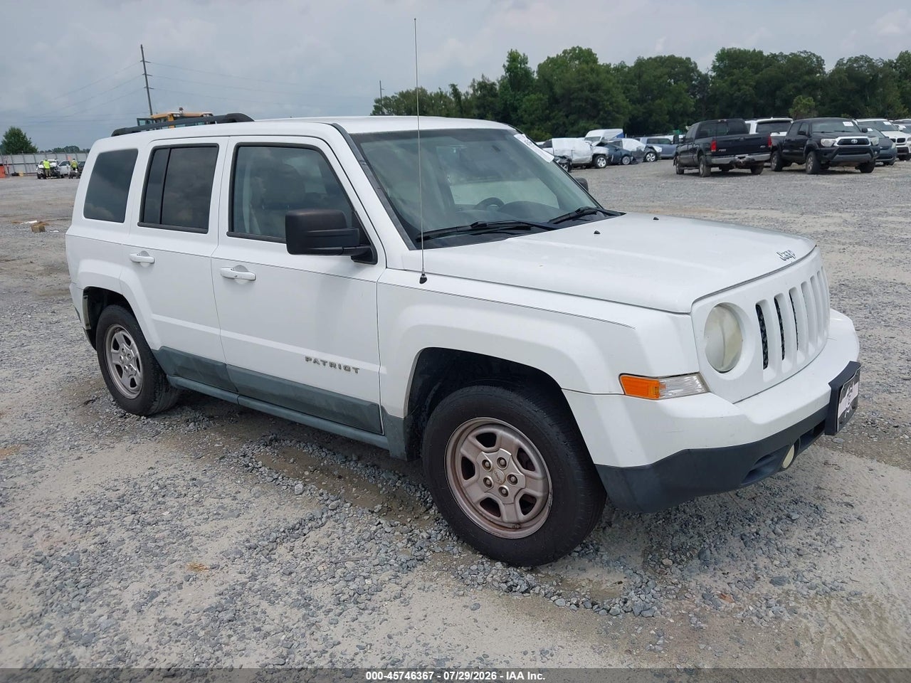 1J4NT1GA2BD****** · 2011 JEEP PATRIOT SPORT