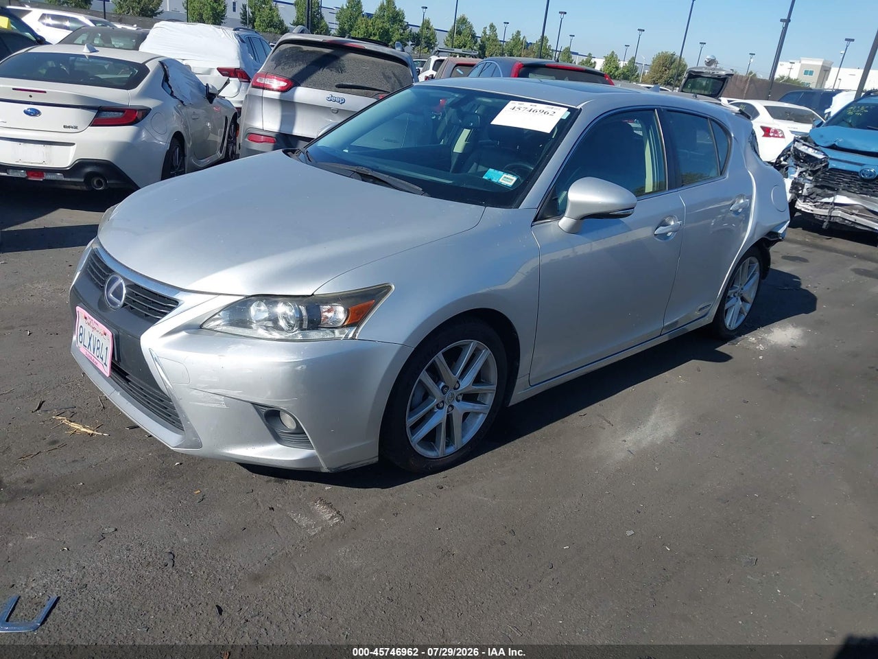 2016 LEXUS CT 200H · 2/11