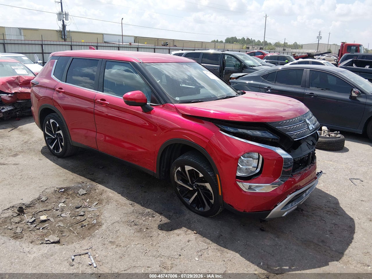JA4J3UA82PZ****** · 2023 MITSUBISHI OUTLANDER SE 2.5 2WD/SE BLACK EDITION 2WD/SE SPECIAL EDITION 2WD