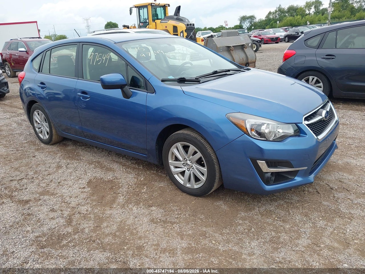 JF1GPAC63FH****** · 2015 SUBARU IMPREZA 2.0I PREMIUM