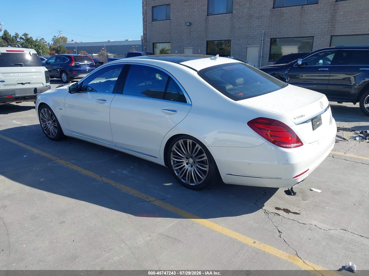 2017 MERCEDES-BENZ S 550E PLUG-IN HYBRID   · 3/11