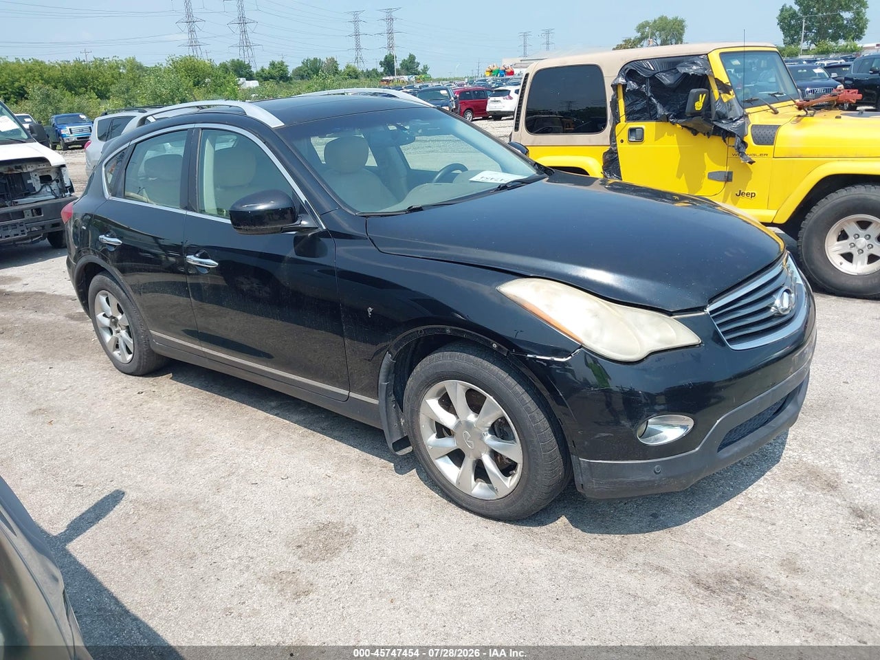 JNKAJ09E68M****** · 2008 INFINITI EX35 JOURNEY