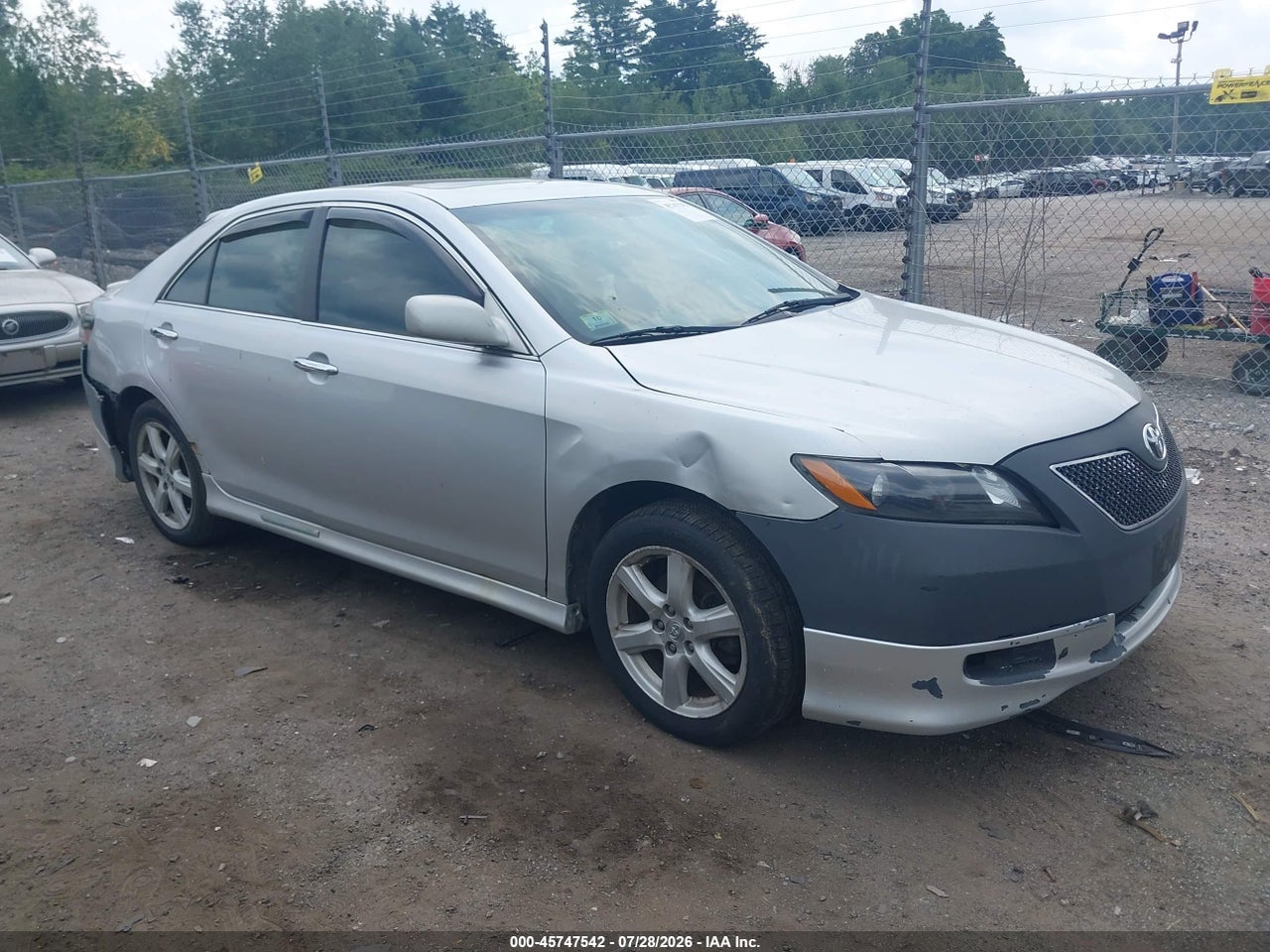 4T1BE46K48U****** · 2008 TOYOTA CAMRY SE