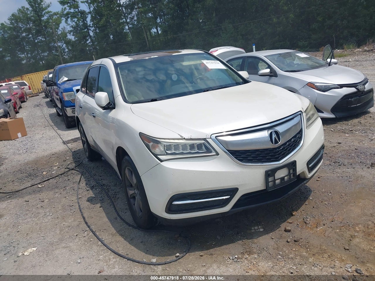 5FRYD3H2XEB****** · 2014 ACURA MDX