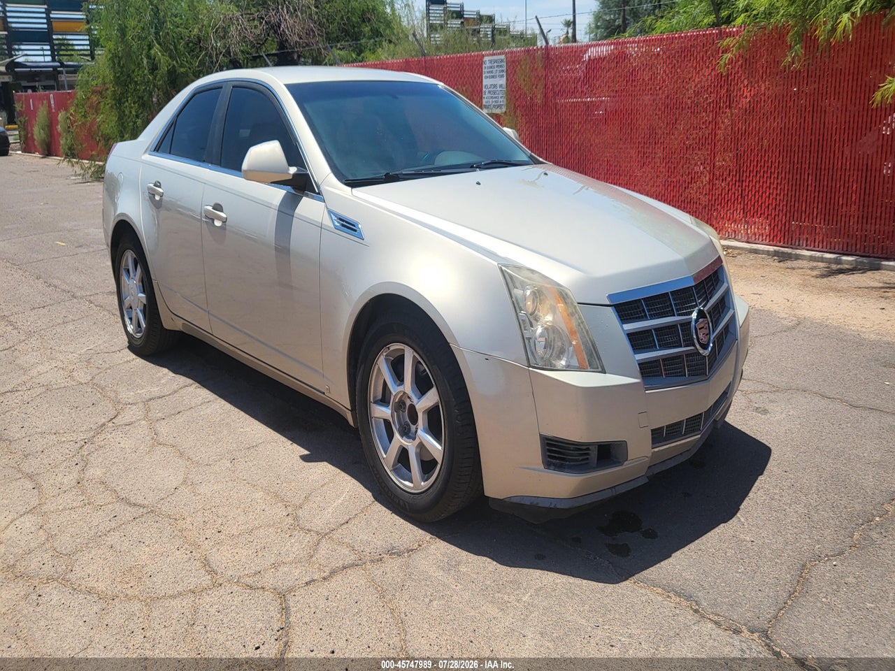 1G6DM577380****** · 2008 CADILLAC CTS RWD W/1SA