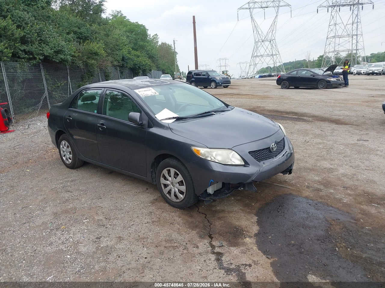 2T1BU40E49C****** · 2009 TOYOTA COROLLA LE