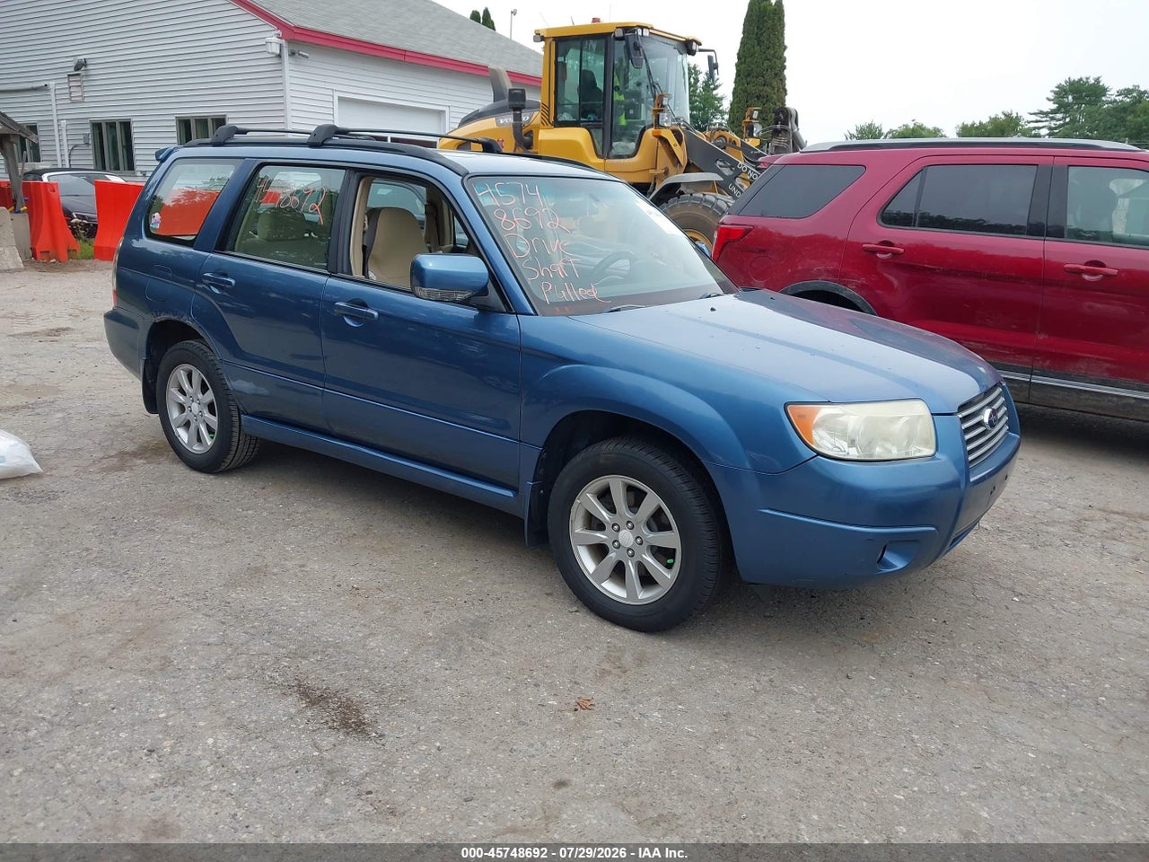 JF1SG65668G****** · 2008 SUBARU FORESTER 2.5X
