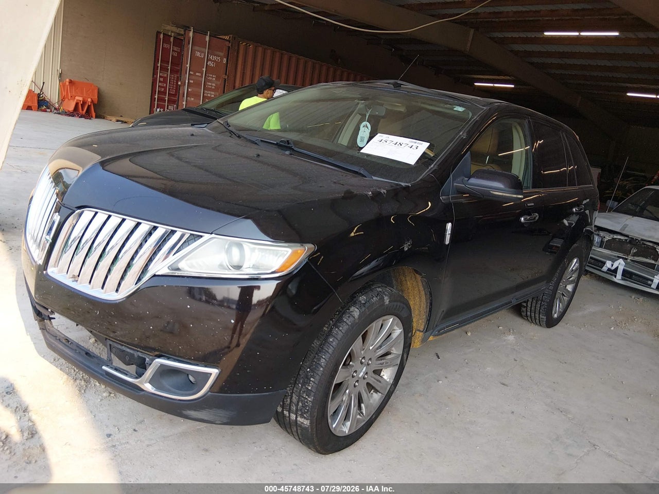 2LMDJ6JK1DB****** · 2013 LINCOLN MKX   · 2/11