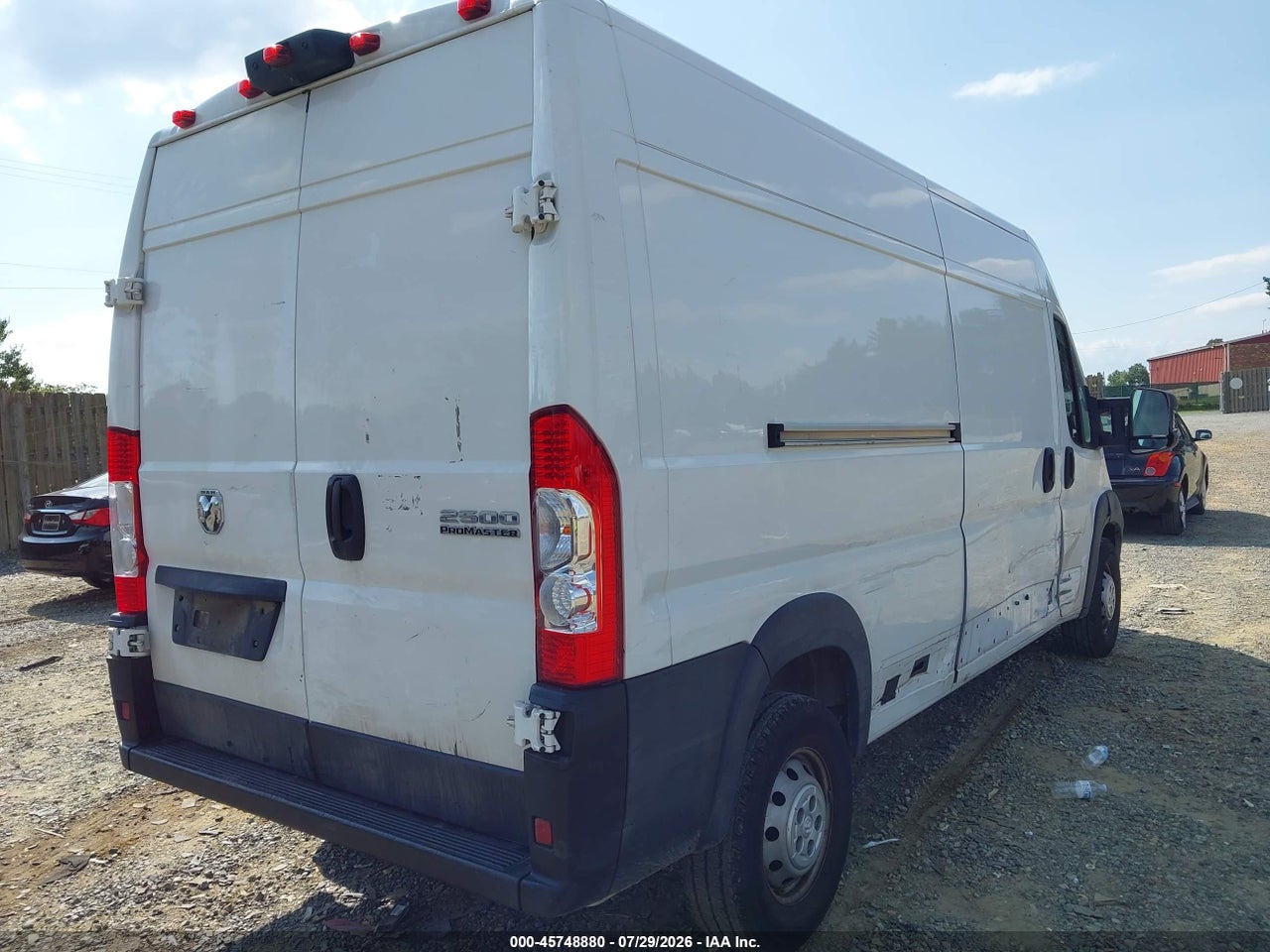2023 RAM PROMASTER 2500 HIGH ROOF 159 WB · 4/11