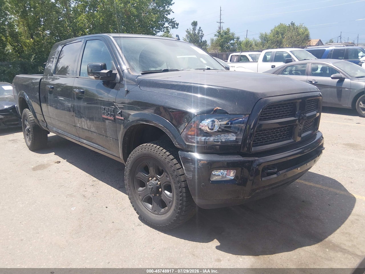 3C6UR5NL6HG****** · 2017 RAM 2500 LARAMIE  4X4 6'4 BOX