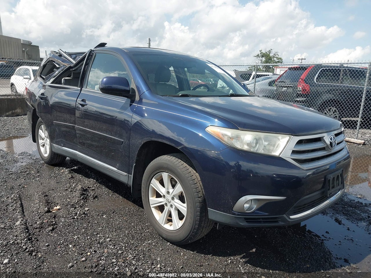 5TDBK3EH7DS****** · 2013 TOYOTA HIGHLANDER SE V6