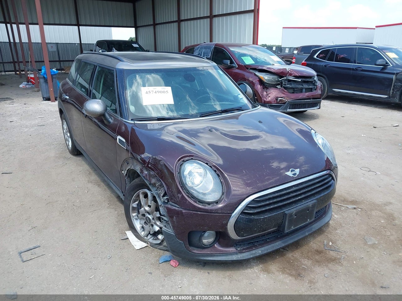 WMWLN5C57J2****** · 2018 MINI CLUBMAN COOPER