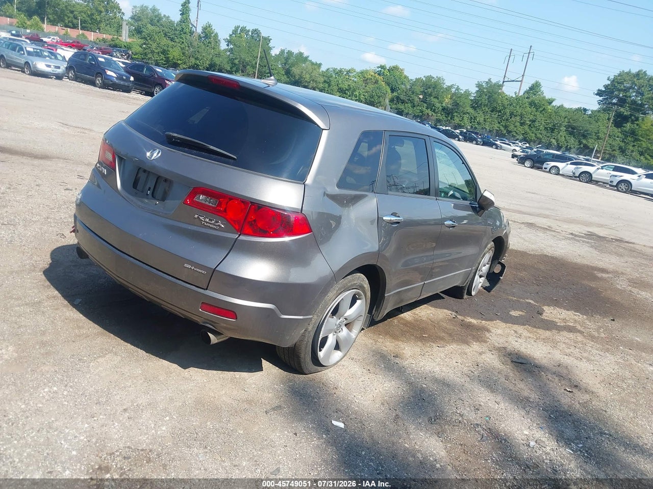 2008 ACURA RDX · 4/11