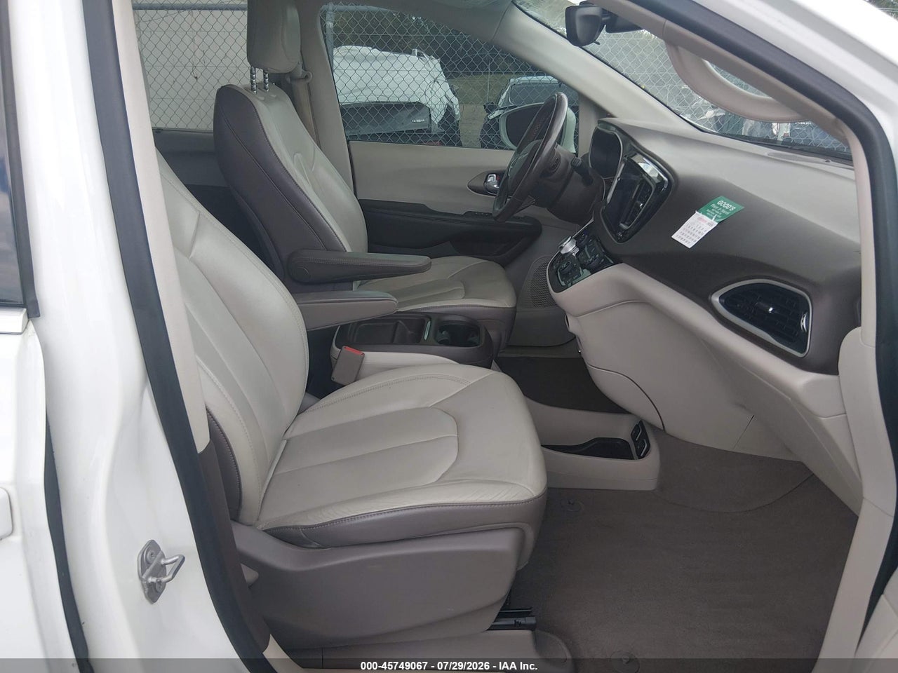 2C4RC1BGXHR****** · 2017 CHRYSLER PACIFICA TOURING-L · 5/11