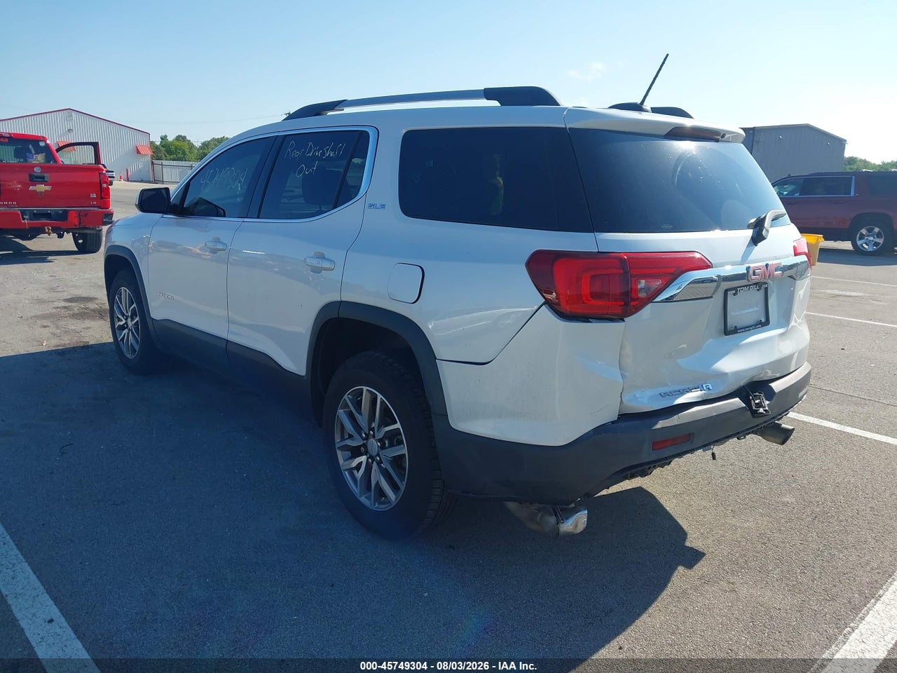 1GKKNSLS3JZ****** · 2018 GMC ACADIA SLE-2 · 3/11