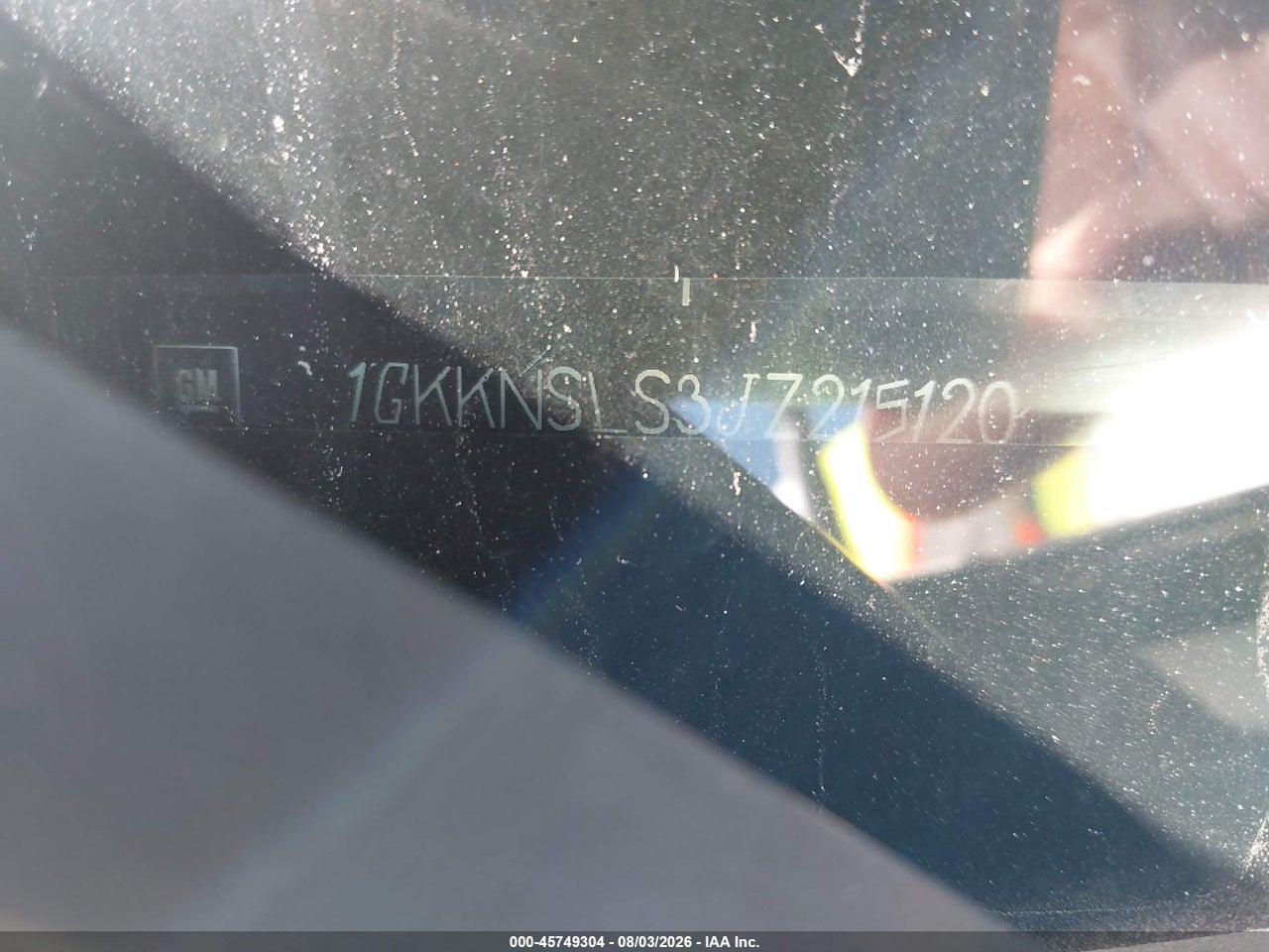 1GKKNSLS3JZ****** · 2018 GMC ACADIA SLE-2 · 9/11