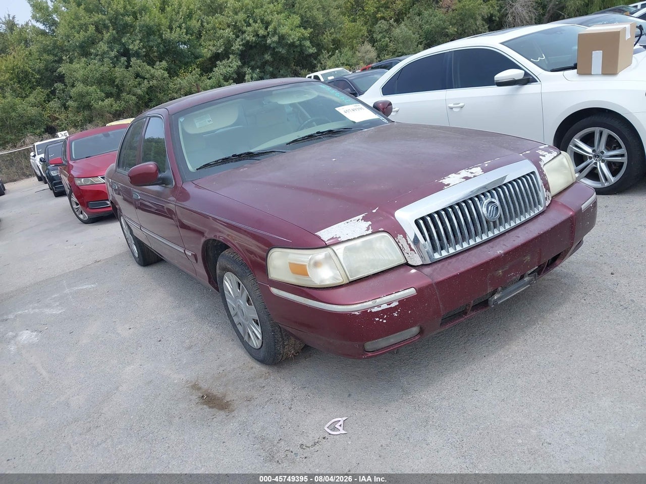 2MEFM74V27X****** · 2007 MERCURY GRAND MARQUIS GS