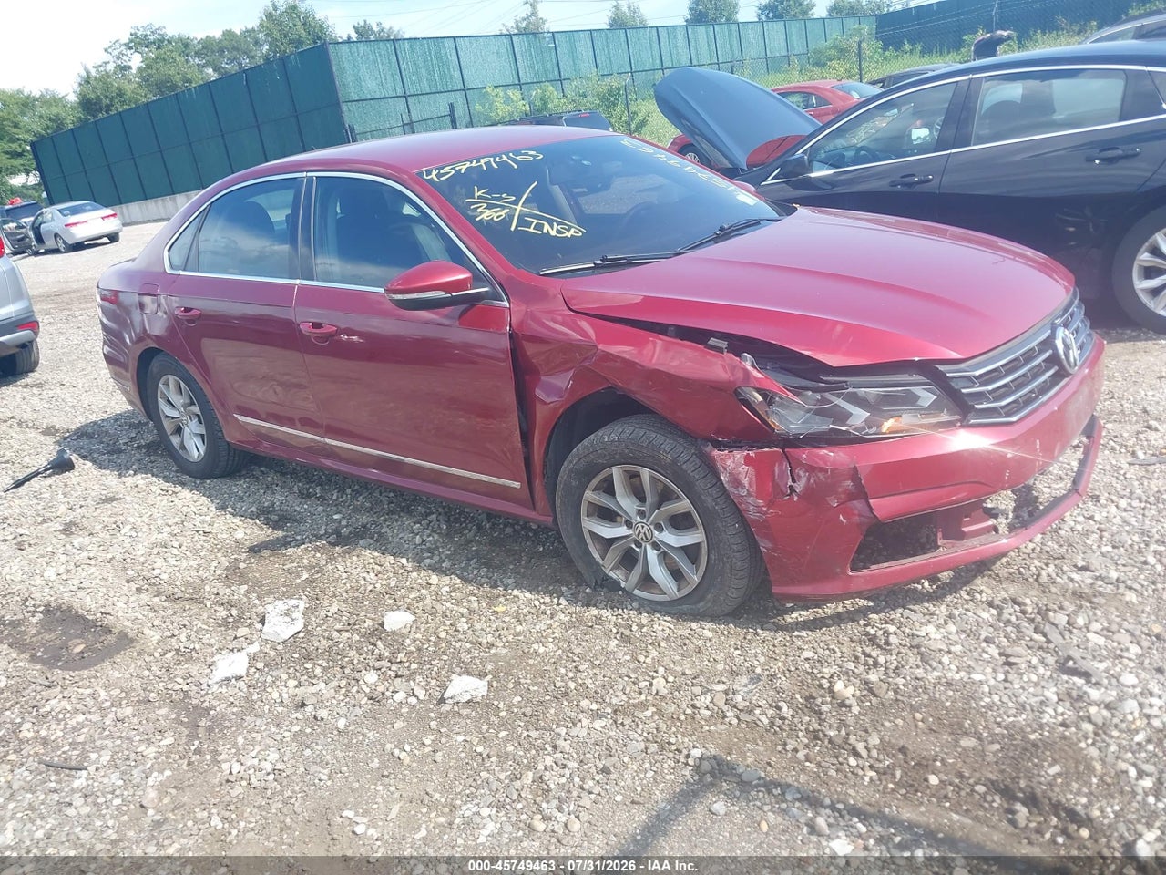 1VWAT7A35GC****** · 2016 VOLKSWAGEN PASSAT 1.8T S