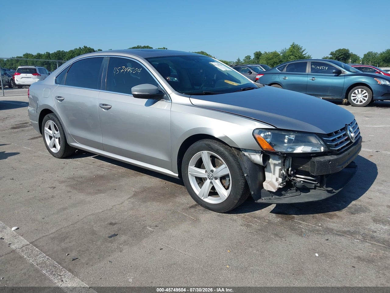 1VWBN7A35DC****** · 2013 VOLKSWAGEN PASSAT 2.0L TDI SE