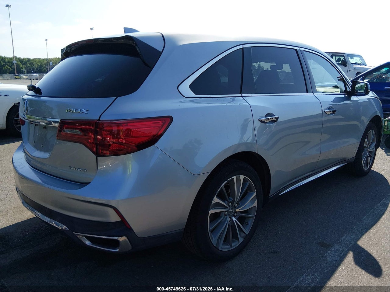 5J8YD4H55JL****** · 2018 ACURA MDX TECHNOLOGY PACKAGE   ACURAWATCH PLUS PKG · 4/11