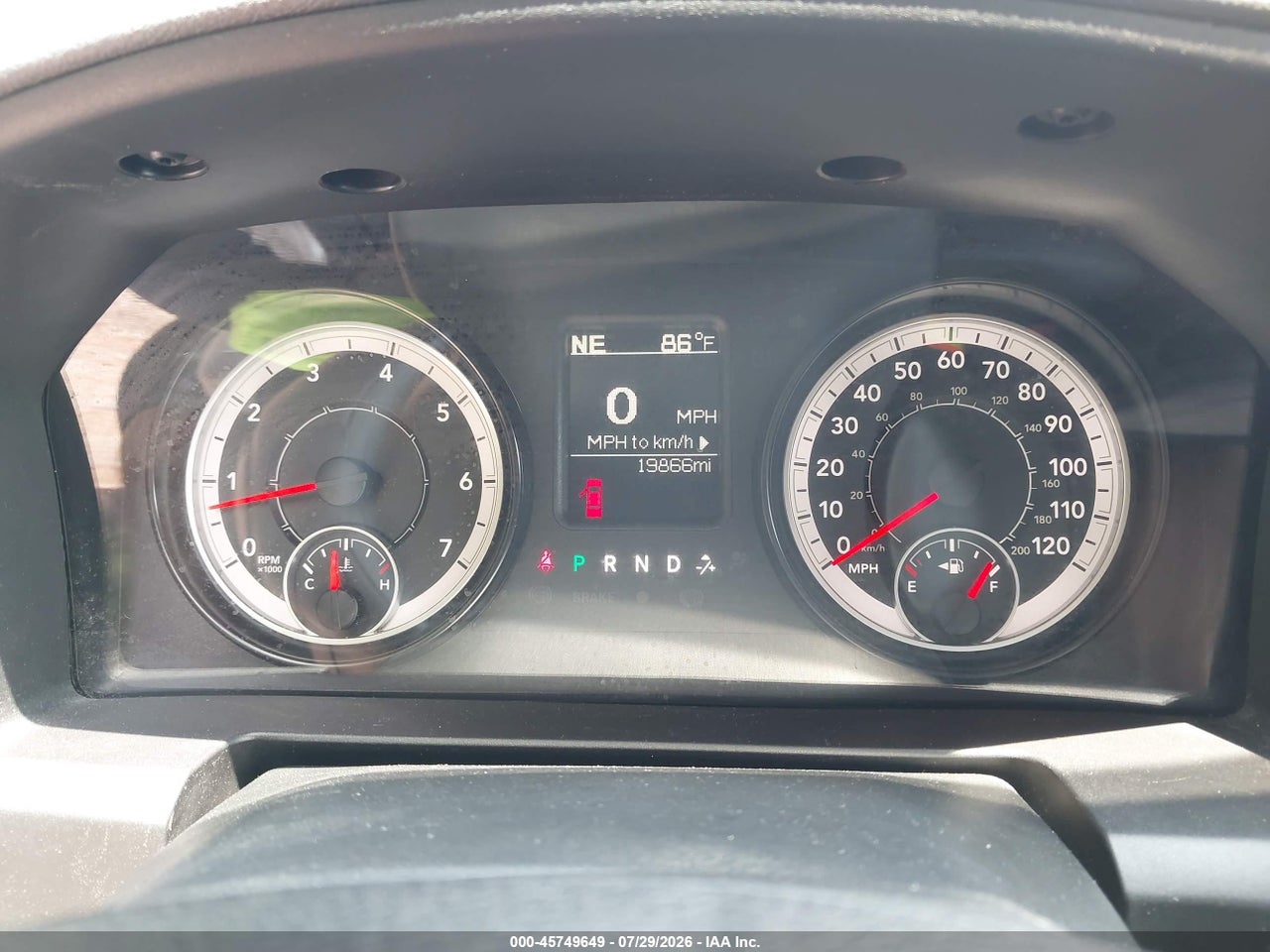 1C6RR7FG8GS****** · 2016 RAM 1500   · 7/11