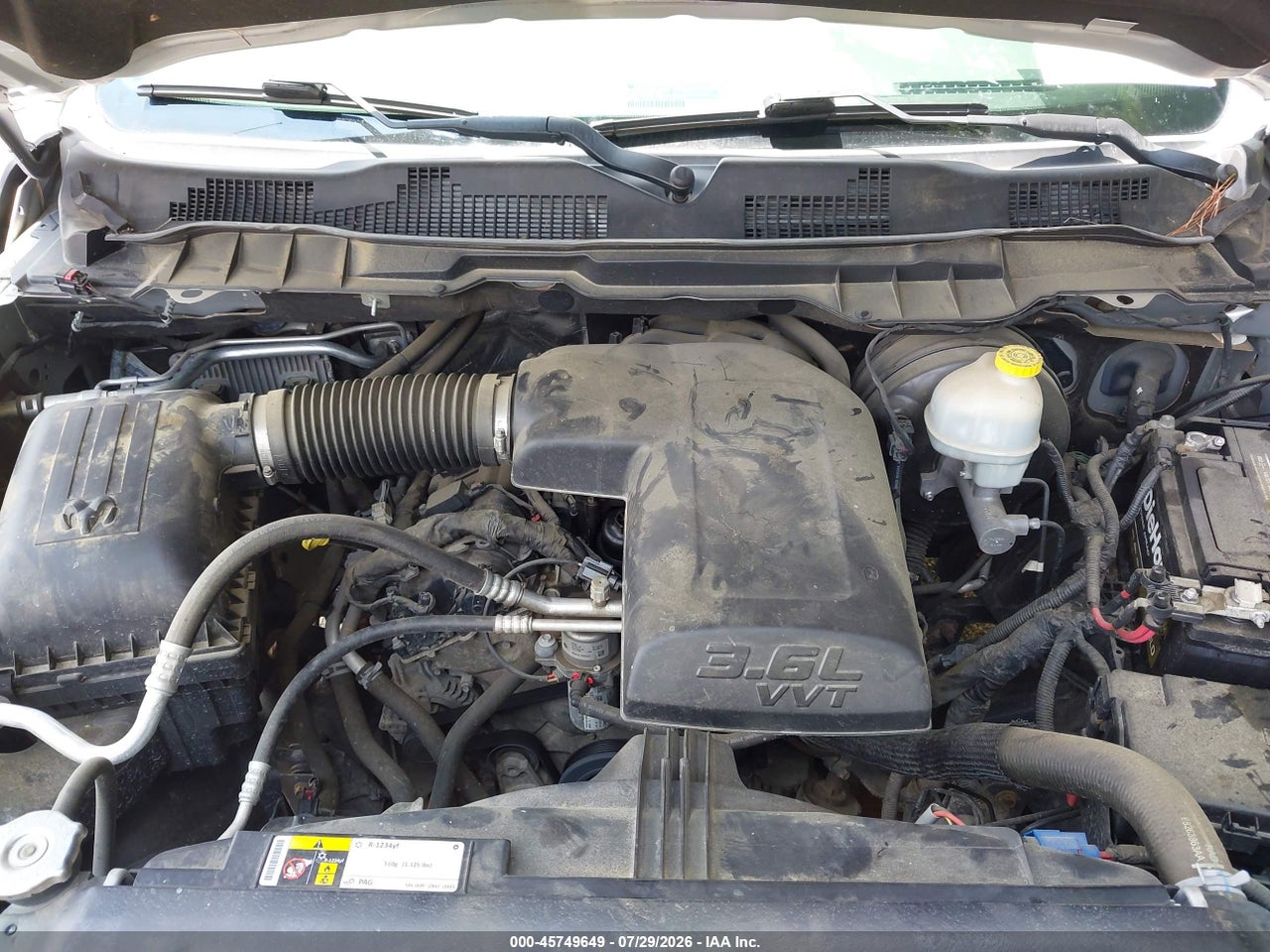 1C6RR7FG8GS****** · 2016 RAM 1500   · 10/11