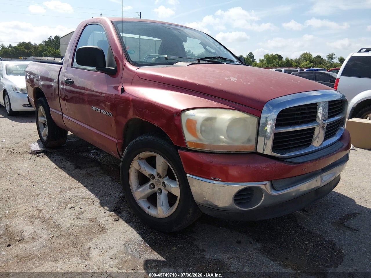 1D7HA16NX6J****** · 2006 DODGE RAM 1500 SLT