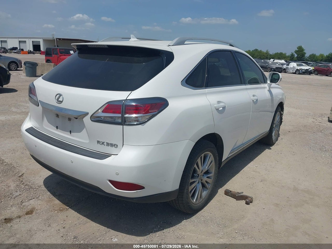 2013 LEXUS RX 350 · 4/11