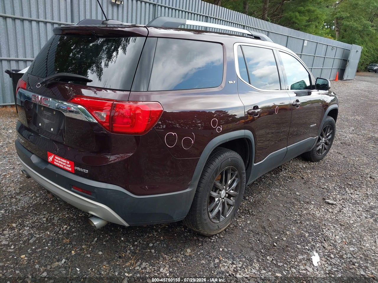 2017 GMC ACADIA SLT-1 · 4/11