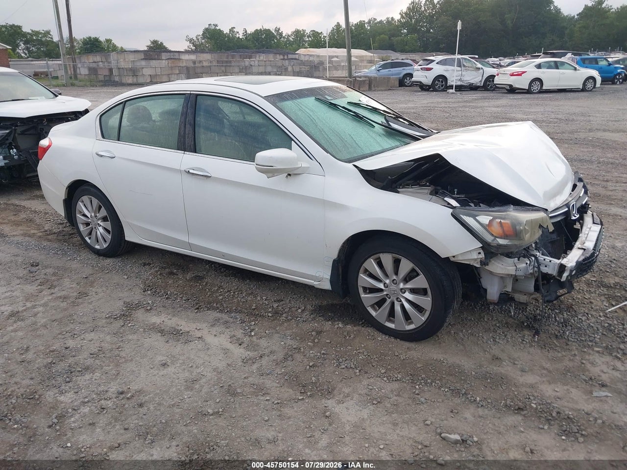 1HGCR3F84DA****** · 2013 HONDA ACCORD EX-L V-6
