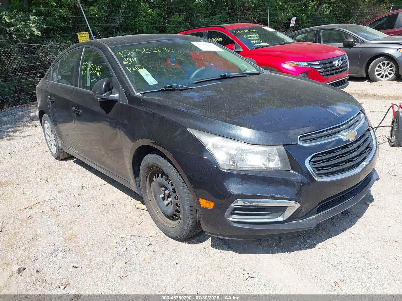 1G1PA5SH4F7****** · 2015 CHEVROLET CRUZE LS AUTO