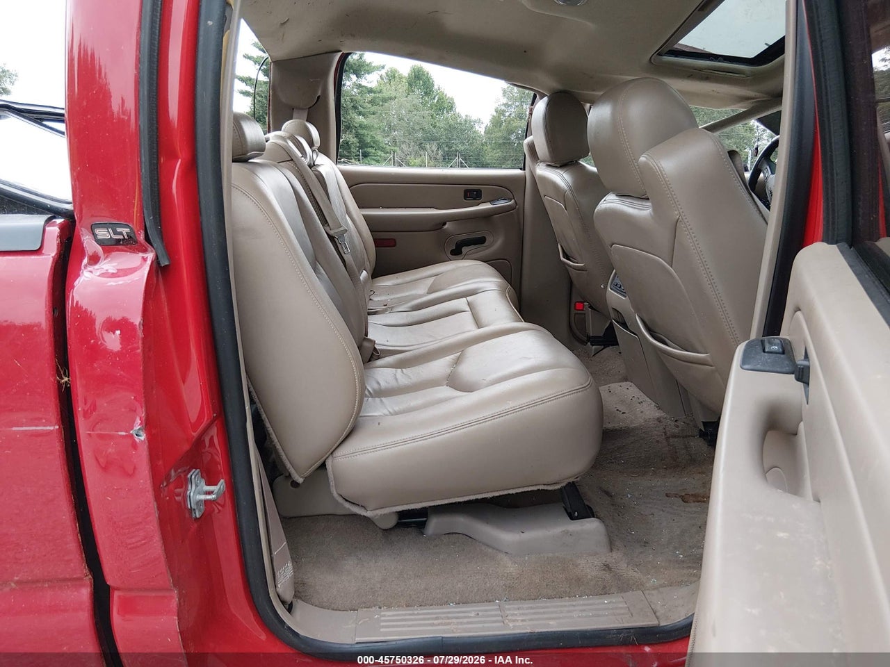 2GTEK13T651****** · 2005 GMC SIERRA 1500 SLT · 8/11