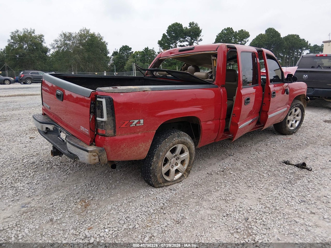 2GTEK13T651****** · 2005 GMC SIERRA 1500 SLT · 4/11