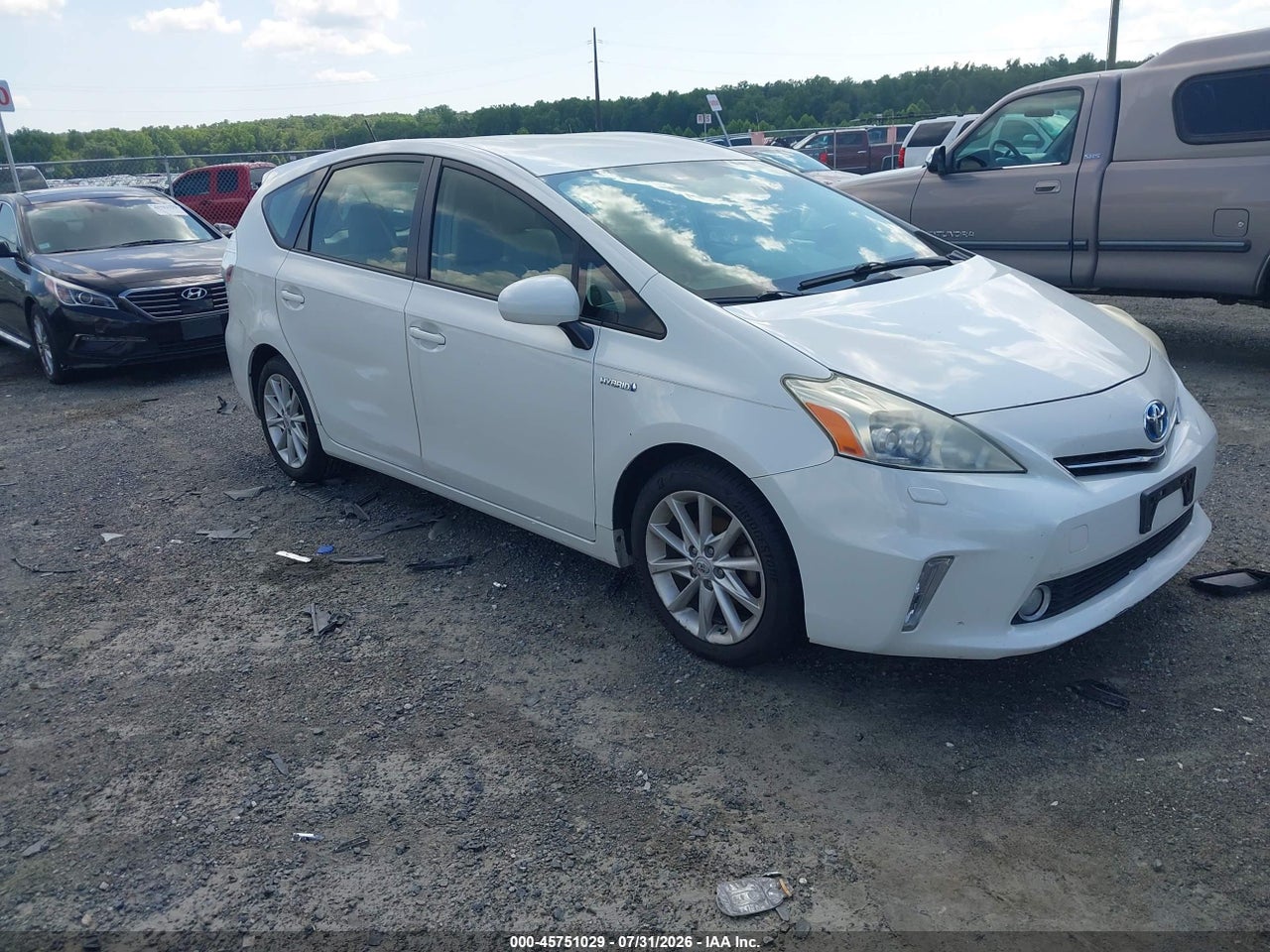 JTDZN3EU1C3****** · 2012 TOYOTA PRIUS V FIVE