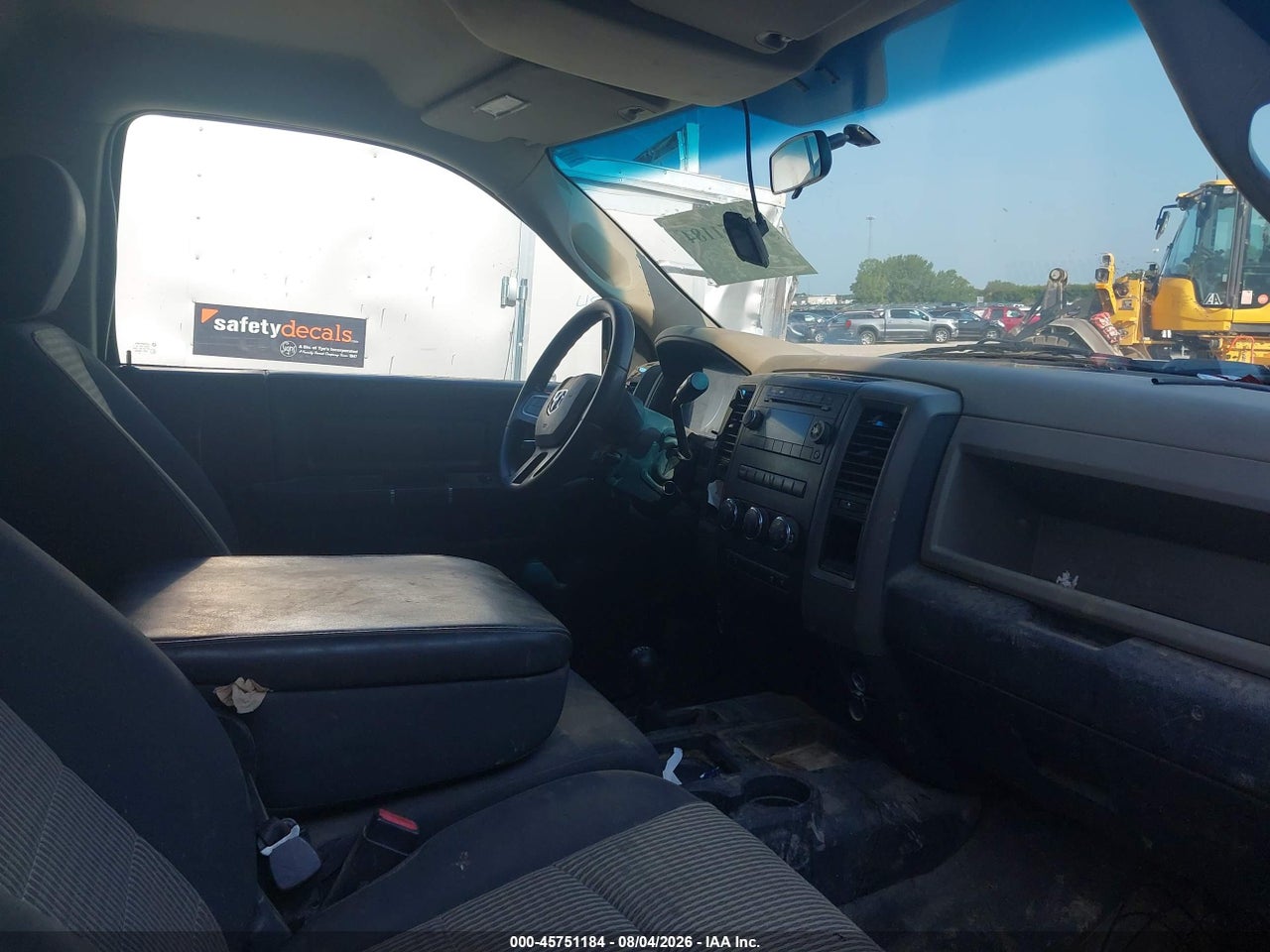 2011 RAM RAM 4500 HD CHASSIS ST/SLT · 5/11