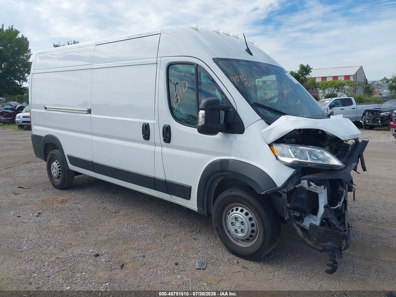 2025 RAM PROMASTER 2500 TRADESMAN HIGH ROOF 159 WB W/PASS SEAT