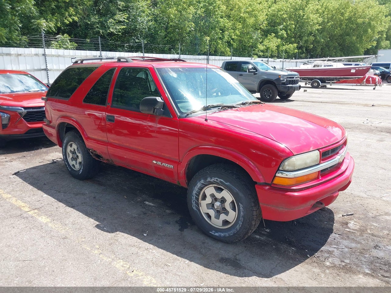 1GNCT18X53K****** · 2003 CHEVROLET BLAZER LS