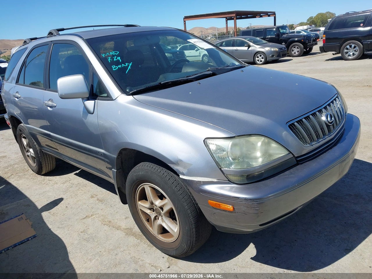 JTJGF10U910****** · 2001 LEXUS RX 300