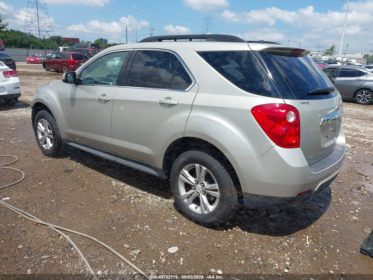 2GNALCEK6E6****** · 2014 CHEVROLET EQUINOX LT · 3/11