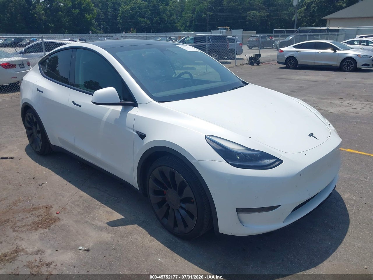 7SAYGDEF5NF****** · 2022 TESLA MODEL Y PERFORMANCE DUAL MOTOR ALL-WHEEL DRIVE
