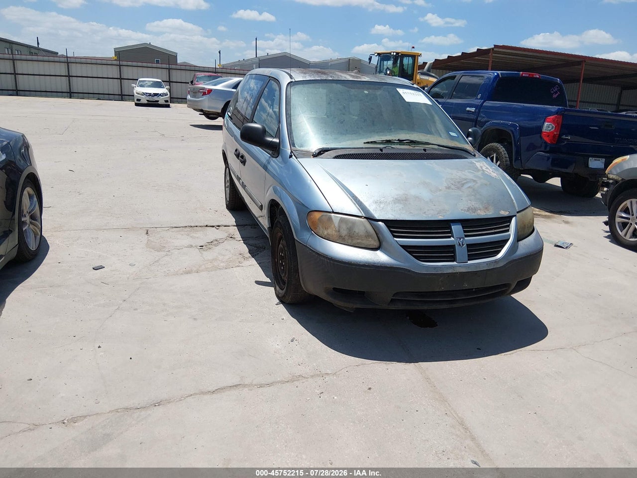 1D4GP25B65B****** · 2005 DODGE CARAVAN SE