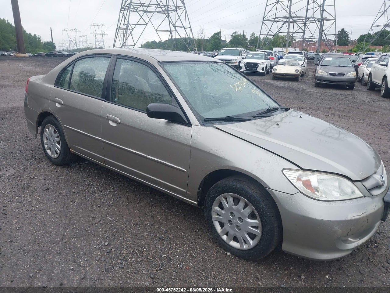 2HGES165X5H****** · 2005 HONDA CIVIC LX