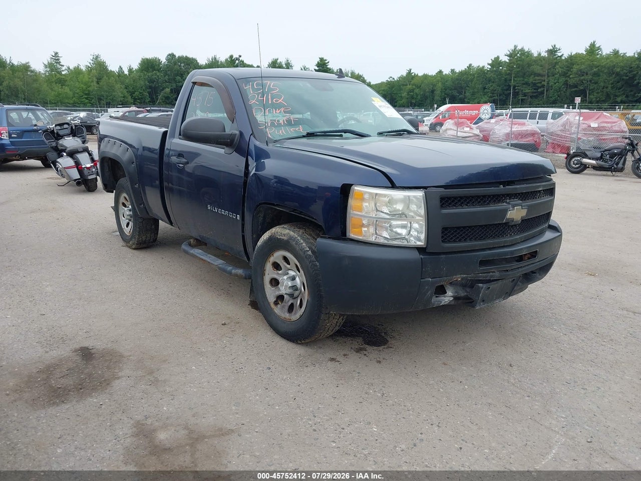 1GCEK14C49Z****** · 2009 CHEVROLET SILVERADO 1500 WORK TRUCK