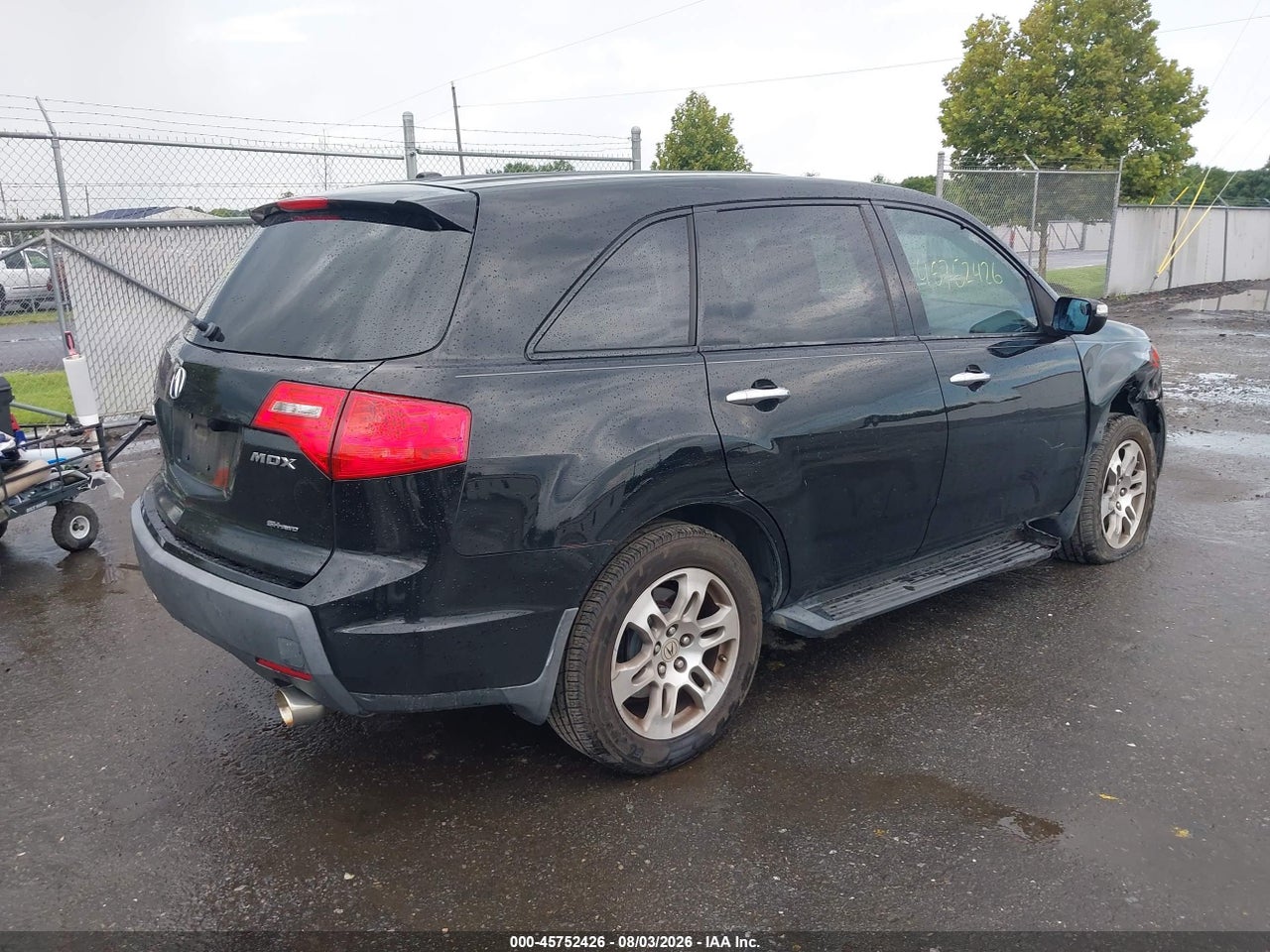 2HNYD28649H****** · 2009 ACURA MDX TECHNOLOGY PACKAGE · 4/11